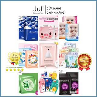 Combo 10 mặt nạ nội địa trung dưỡng da, cấp ẩm