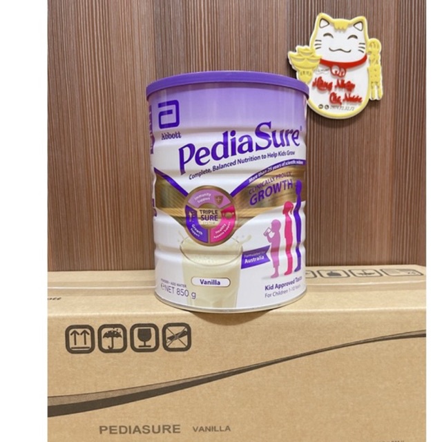 Sữa pediasure úc 850g date 2/2022