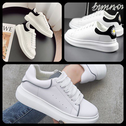 Giày Sneaker MCQ Khâu Đế Dây Lụa Cao Cấp Full Size Nam Nữ