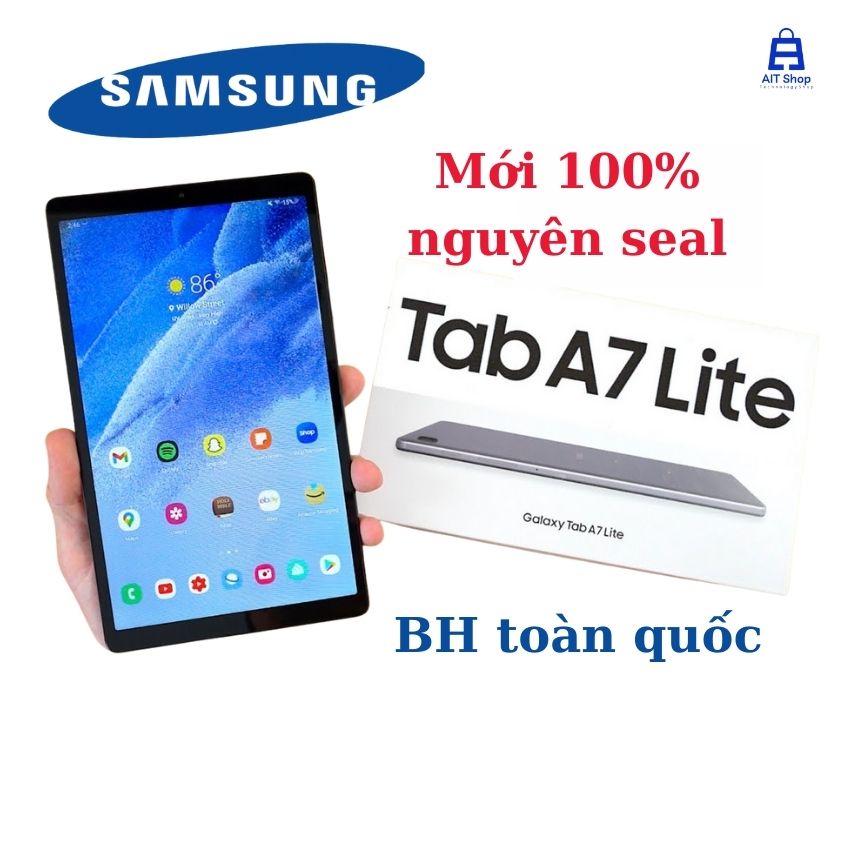 [Freeship Máy tính bảng Samsung Galaxy Tab A7/ Tab A7 lite 2021 mới 100% nguyên hộp hàng nhập khẩu | BigBuy360 - bigbuy360.vn