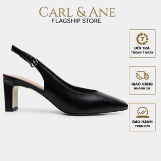 Carl & Ane - Giày cao gót Carl & Ane 2022 mũi nhọn phối quai thời trang
