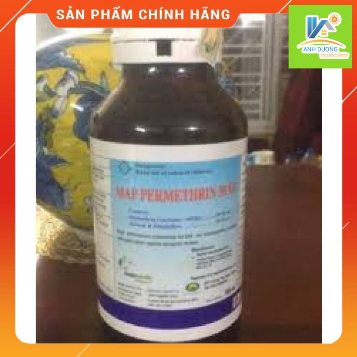 Thuốc Muỗi Map-Permethrin 50EC chai 500ml - Hàng nhập Anh Quốc