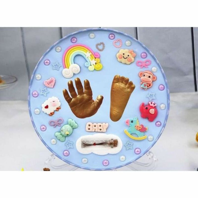 In dấu tay chân cho bé