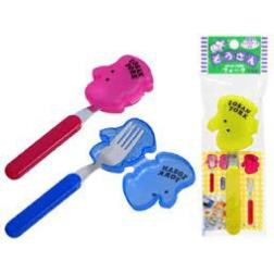 NĨA INOX CHO BÉ KÈM HỘP ĐỰNG HÌNH THÚ. ⚡𝗙𝗥𝗘𝗘 𝗦𝗛𝗜𝗣 ⚡Nĩa inox ăn dặm cho bé có hộp đựng