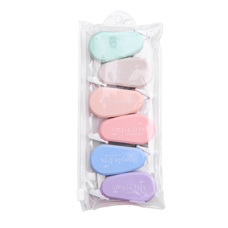 Set 6 bút xóa kéo tiện dụng cao cấp