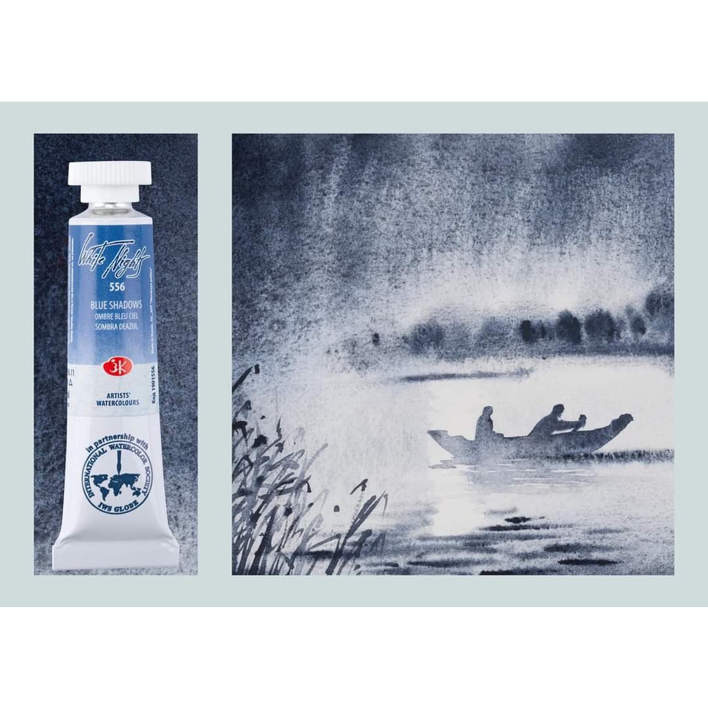 MÀU NƯỚC TÁCH LỚP WHITE NIGHTS CHÍNH HÃNG SET MÀU MỚI 2022