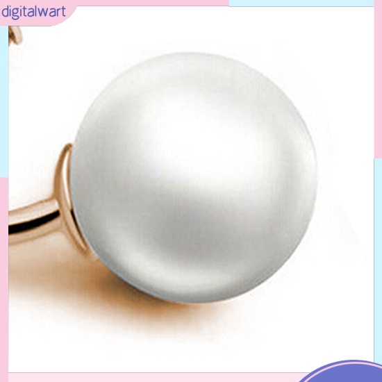 Cặp khuyên tai đính hạt ngọc trai nhân tạo sang trọng cá tính dành cho nữ