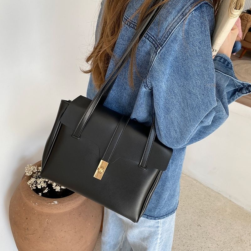 Túi Tote Da Mềm Cỡ Lớn 2022 Thời Trang Retro Cho Nữ