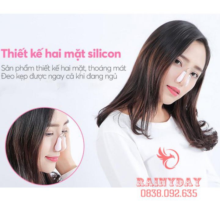 Kẹp nâng mũi cao silicon dụng cụ định hình noise up