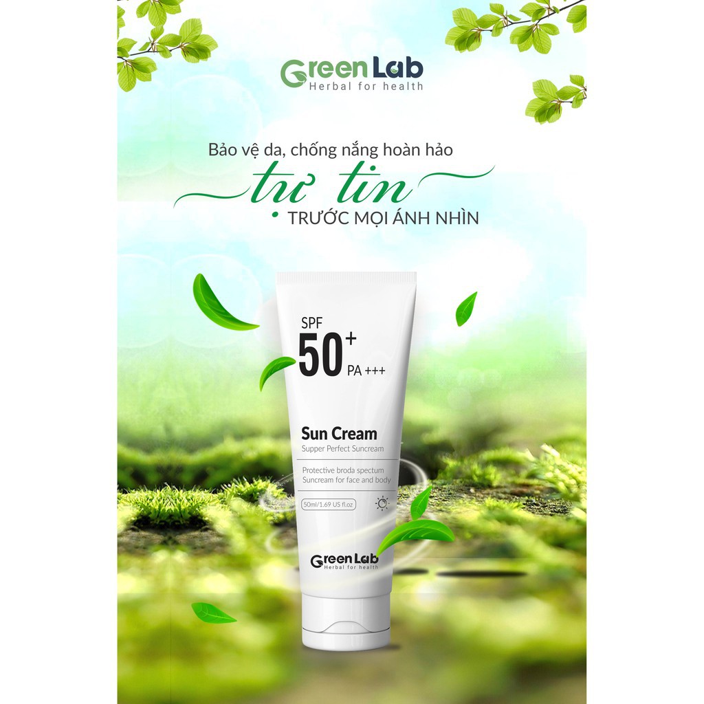 Kem chống nắng thiên nhiên Greenlab Sun cream nâng tone, kiềm dầu11 | BigBuy360 - bigbuy360.vn