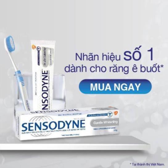 Kem đánh răng Sensodyne Gentle Whitening 100G - Made in Thailan