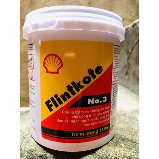 [Nowship] Sơn Chống thấm Flinkote No3 (1Lit) - màu đen