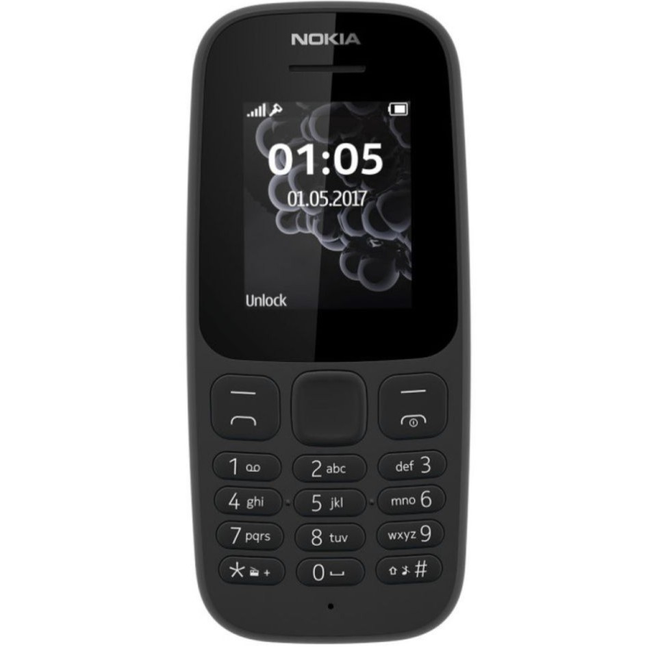  Điện thoại Nokia 105 2017 ( 1 SIM) Single Sim - Hàng chính hãng Hàng chính hãng