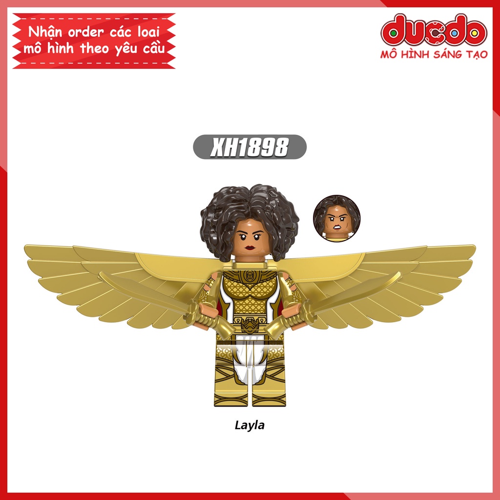 Minifigures các nhân vật Kỵ Sĩ Mặt Trăng Moon Knight Khonsu - Đồ chơi Lắp ghép Xếp hình Mini Mô hình X1895 X1896 X1897