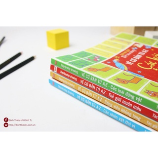 Sách - Step by step drawing - Vẽ cơ bản từ A-Z (4 tập)