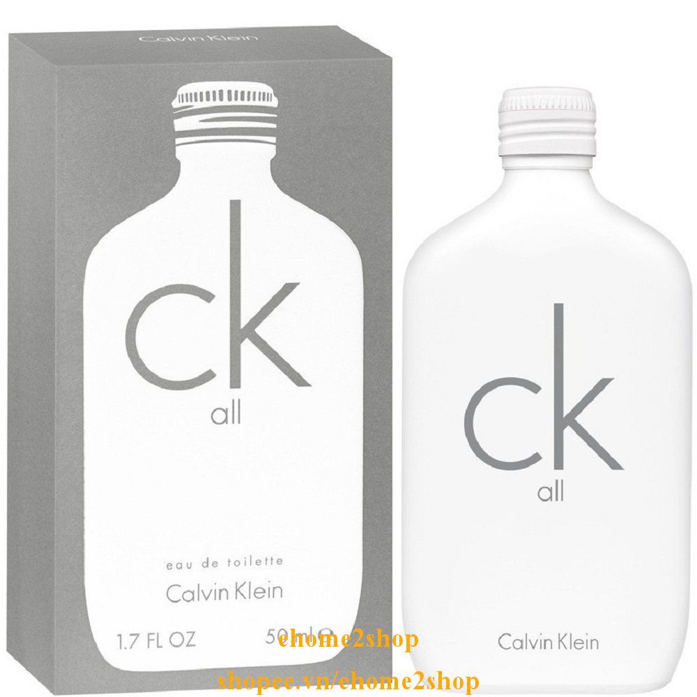 Nước Hoa Unisex (Nam, Nữ) 50ml Calvin Klein Ck All shopee.vn/ehome2shop.