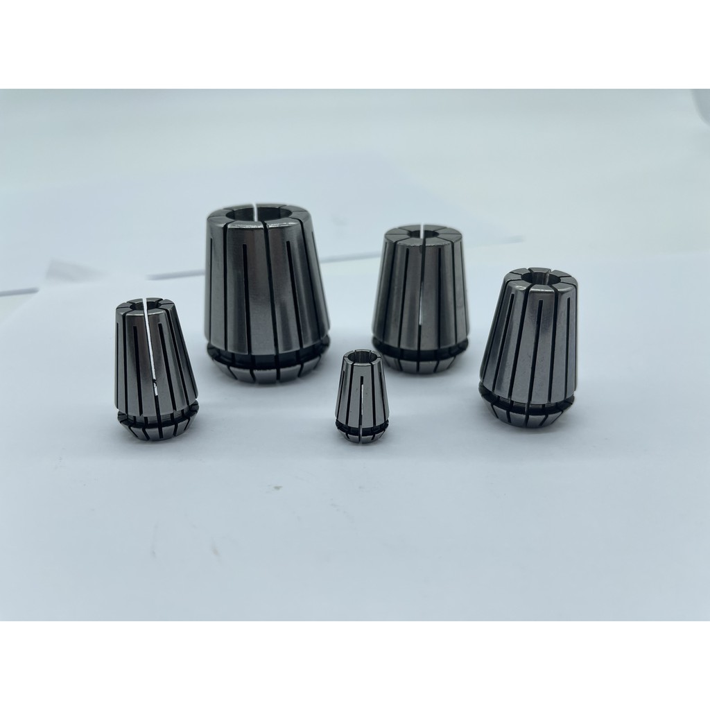 Collet đầu kẹp dao er11, er16, er20, er25, er32. Dành cho spindle củ đục CNC 800w ,1.5kw, 2.2kw, 3.2kw, 4.5kw, 5.5kw..