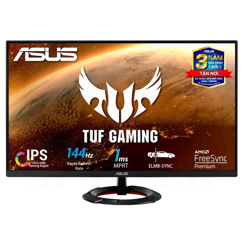 Màn hình ASUS TUF Gaming VG279Q1R Monitor  27″, FHD, IPS, 144Hz, 1ms MPRT, FreeSync Premium mới chính hãng