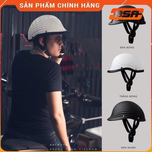 Mũ Bảo Hiểm ASAMA Vỏ Sò - Cực Chất 2019 - ASA HELMETS