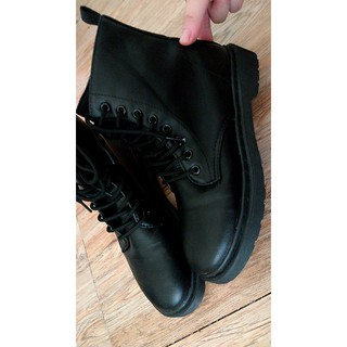 [ORDER] Giầy ulzzang cao cổ da lì (ảnh thật ở cuối) - B8.60