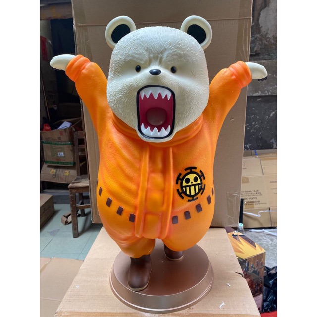 Mô hình gấu Bepo - Hoa tiêu băng hải tặc Heart  One piece