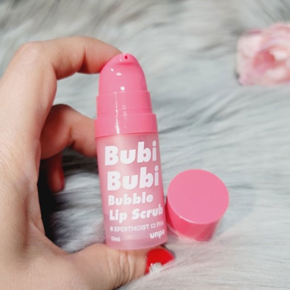 Gel Sủi Tẩy Tế Bào Chết Môi Bubi Bubi Lip (phiên bản NEW 2021)