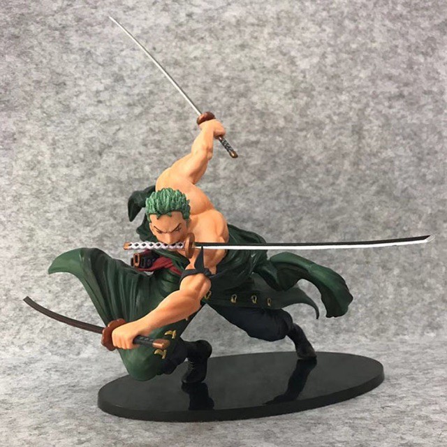 Mô hình Figure Action Roronoa Zoro POP One Piece cao 24cm cực đẹp