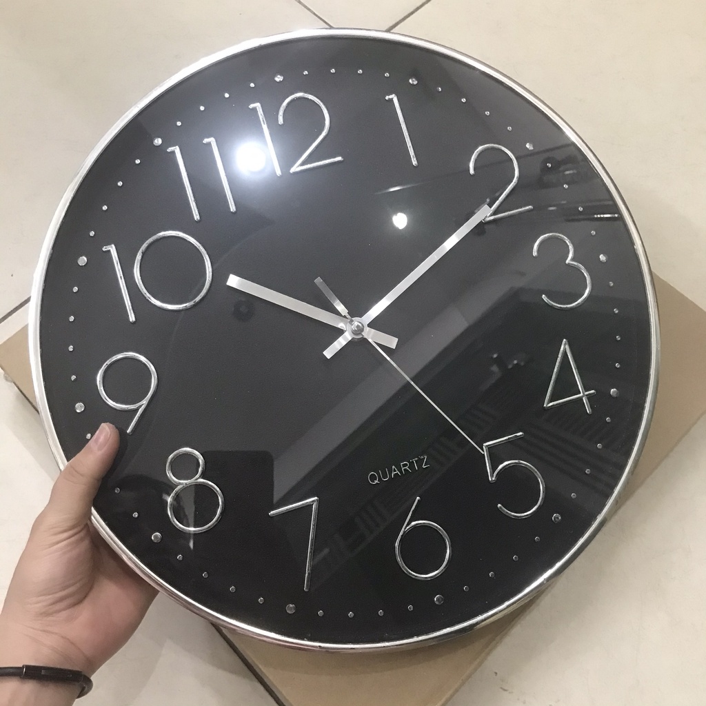 [THANH LÝ] Đồng hồ treo tường Quartz kim trôi còn rất đẹp