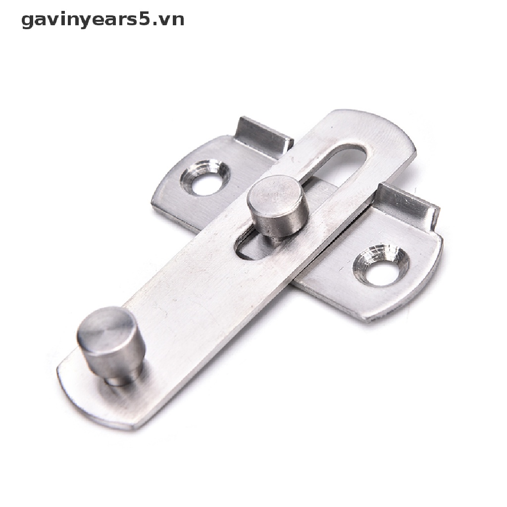 Bộ Chốt Cửa An Toàn Bằng Thép Không Gỉ Kèm Ốc Vít Mới Tiện Dụng Cho Gia Đình