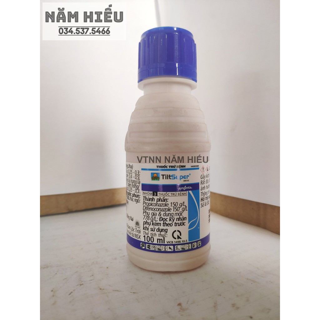 Thuốc trừ bệnh Tilt Super 300EC 250ml & 100ml - Thán thư, đốm vằn, rỉ sắt, vàng lá, nấm hồng