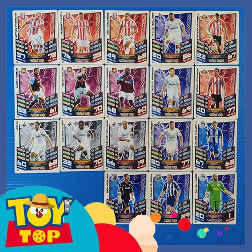 [Một thẻ] Thẻ cầu thủ bóng đã thẻ Poca Match Attax 12-13 mùa 2012-2013 thẻ cũ 2nd tổng hợp 3