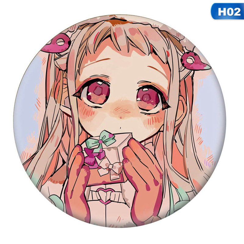 flowersqueen Ghim cài áo trang trí họa tiết anime