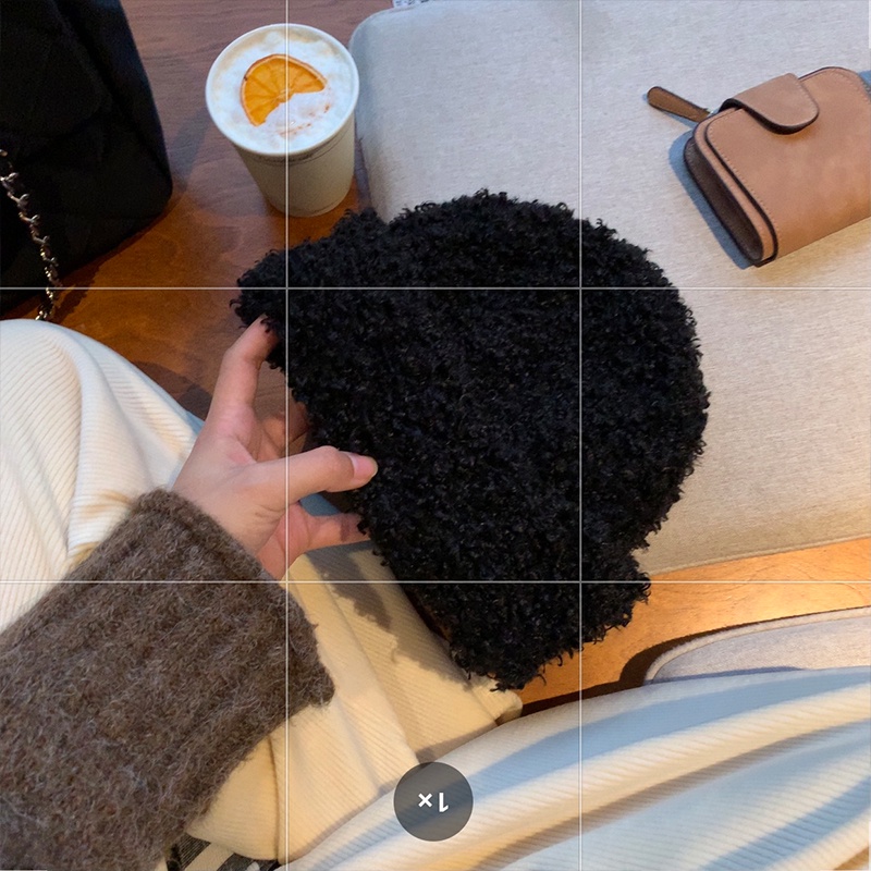 Mũ Len Cuộn Mềm Mại Thời Trang Mùa Đông Đáng Yêu Cho Nữ