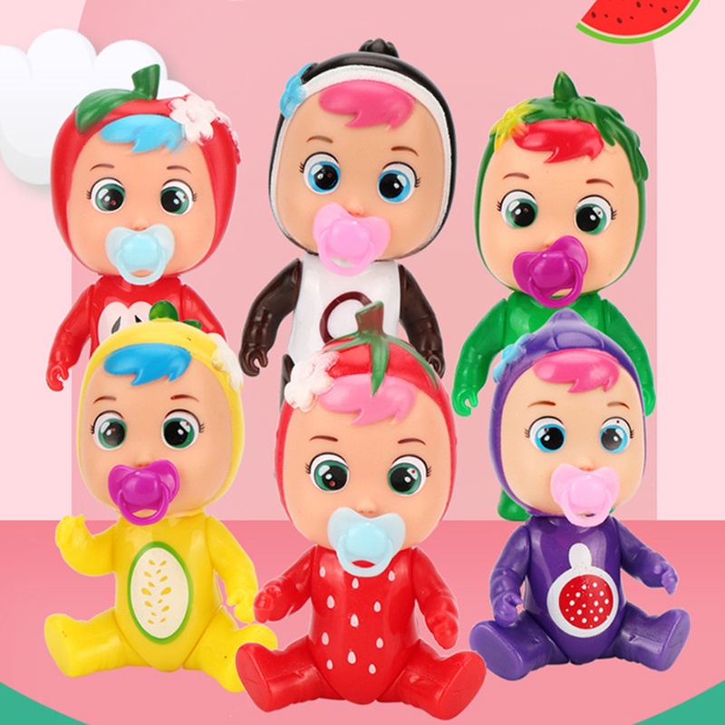 Set 6 Món Đồ Chơi Uống Nước Mini Cho Nhà Búp Bê
