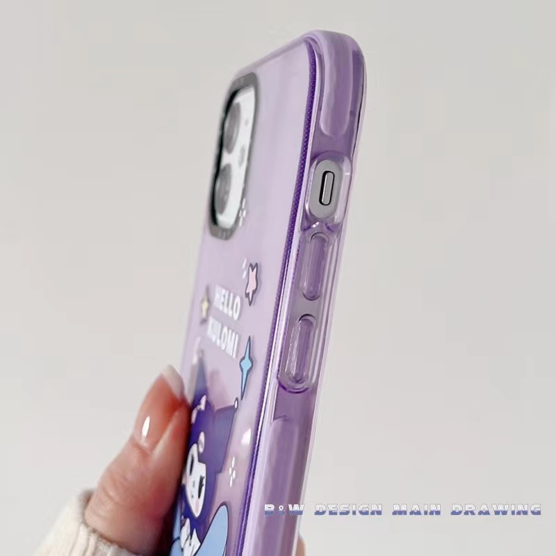 Ốp Điện Thoại Silicon Mềm Trong Suốt Chống Sốc In Hình Sanrio Cho iPhone 14 13 12 11 Pro MAX X XS MAX XR 6 6s 7 8 Plus