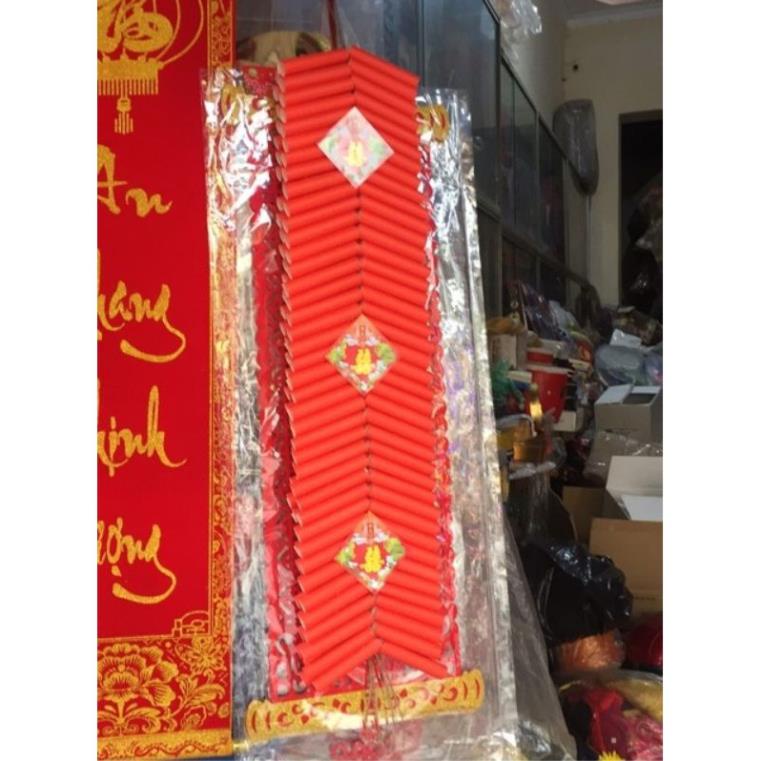 Mô hình dây pháo giả handmade trang trí tết, trang trí nhà, trường mầm non, tiểu học, quán cà phê, chụp ảnh siêu ưng