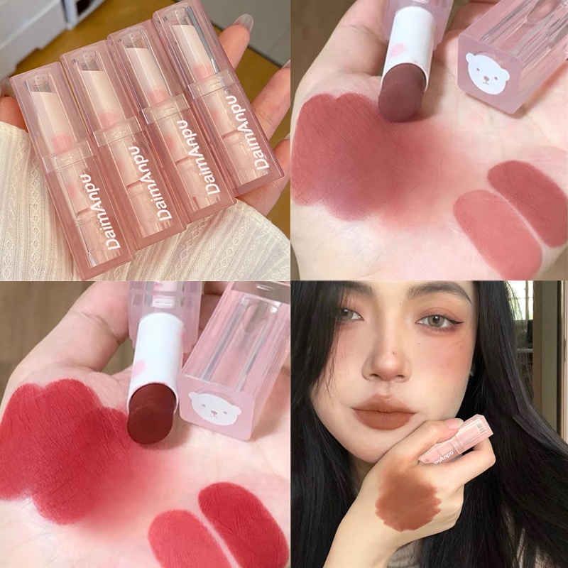 Son Môi Dưỡng Daimanpu Ẩm Nuôi Dưỡng Môi Mềm Mượt Lâu Trôi