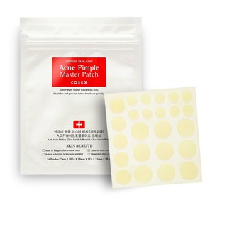 Miếng dán mụn Cosrx Acne Pimple Master Patch và Cosrx The Clear Pit Master Patch