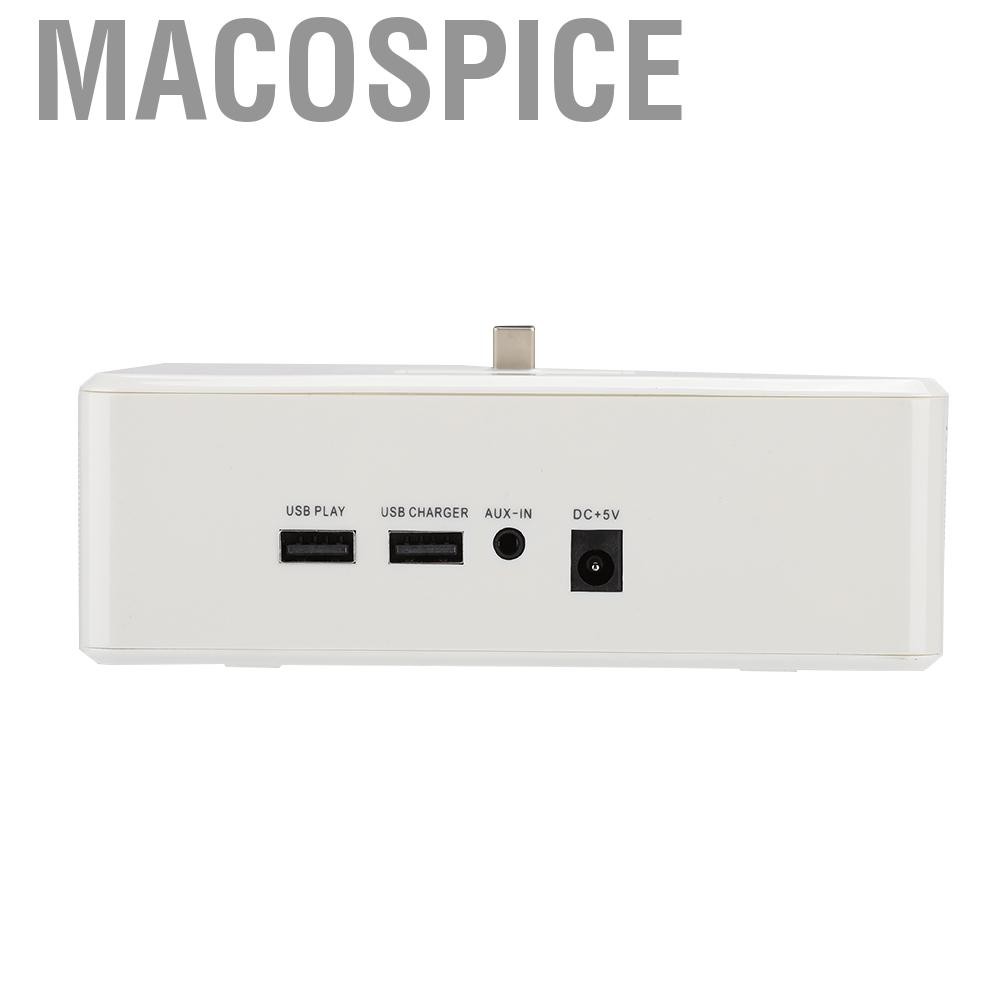 Loa Bluetooth Kiêm Đài Fm 3 Trong 1 Macospice D9 110-240v