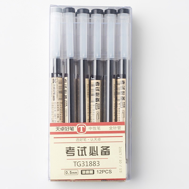 Bút bi mực gel Muji Nhật Bản ngòi 0.5mm đủ phân loại màu thông dụng BMBooks