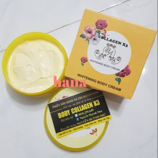 Sỉ kem body x3 có phiếu