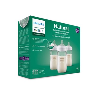 Bình sữa thủy tinh Avent Natural 240ml