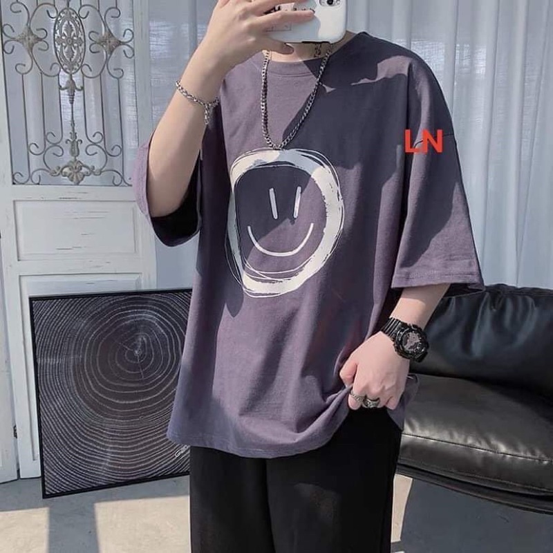 Áo phông mặt cười to LN11