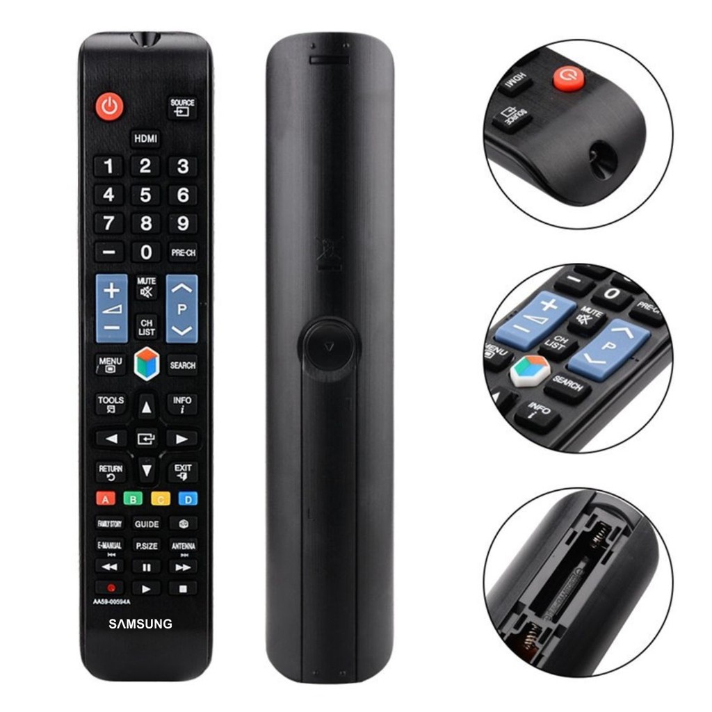 SAMSUNG Remote TV - Điều khiển TV SAMSUNG LCD, LED, Smart Chính hãng.
