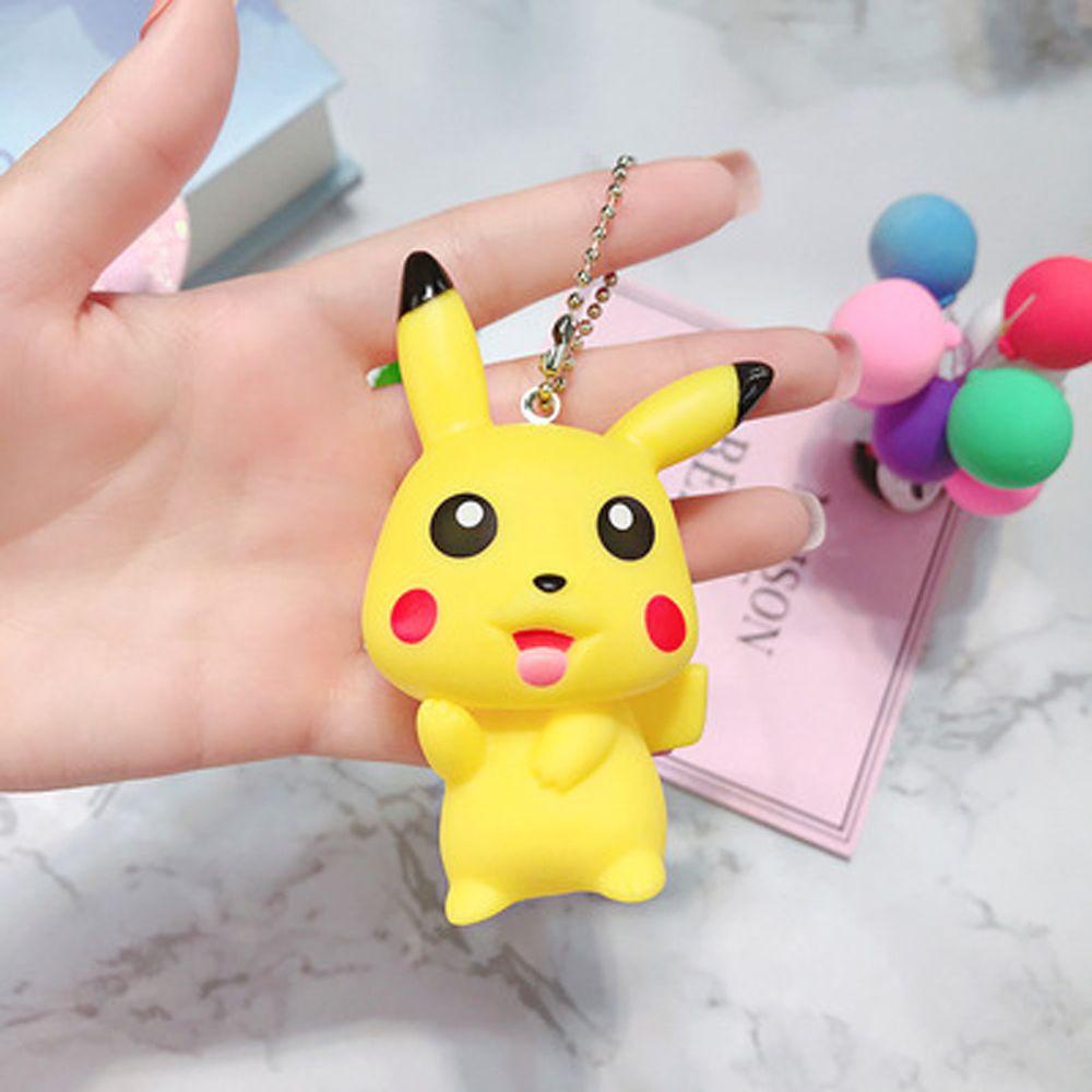 Móc Khóa Hình Pikachu Hoạt Hình Dễ Thương