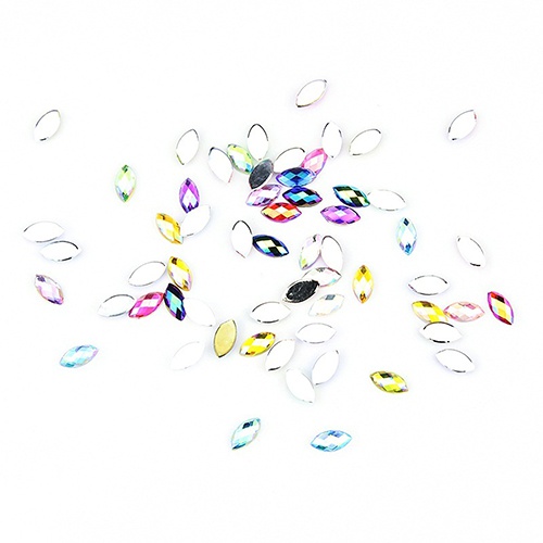 Hộp Hạt Đá 3D 12 Màu Đính Móng Tay Nghệ Thuật Công Cụ Tự Làm