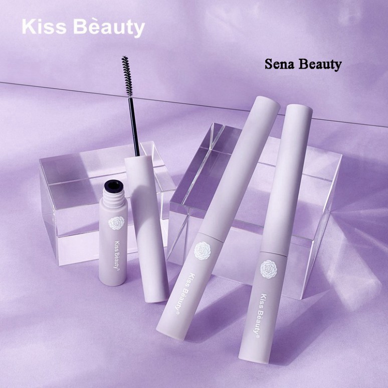 fo555 Mascara Siêu Mảnh Kiss Beauty Vỏ Tím Sim