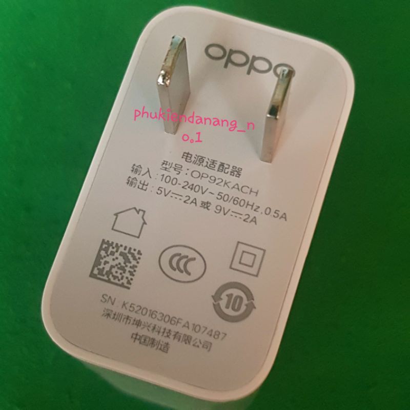CỦ SẠC NHANH QC3.0  OPPO A93, A92, A55, A54, A53, A52, A74, MTB Pad Air... NEW SEAL 100%