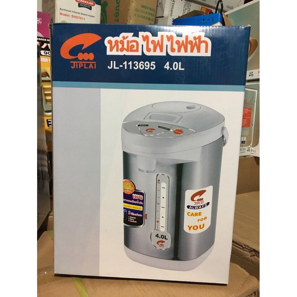 Bình thủy điện Jiplai JL-608 4.0L
