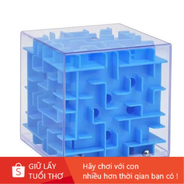 Mê cung 3D rubik lăn bi  cho bé kích cỡ lớn 8*8*8